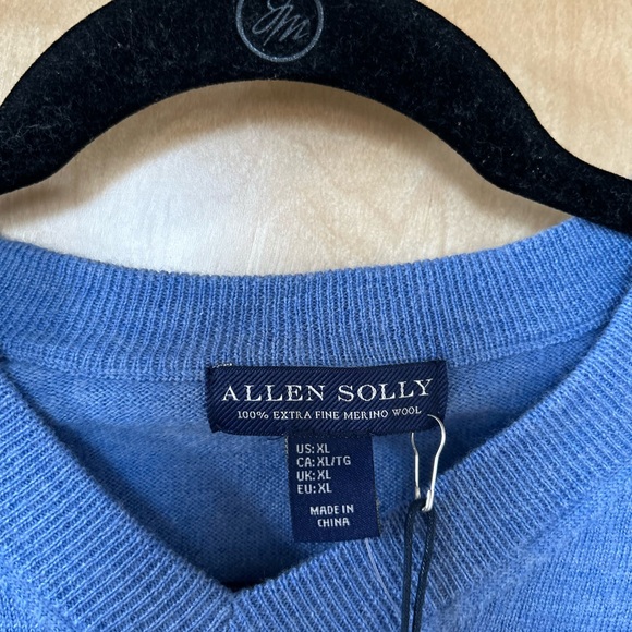 Men's Blue Sweater - Picture 3 of 5